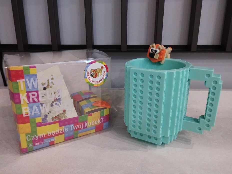 Kubek klockowy miętowy tygrys