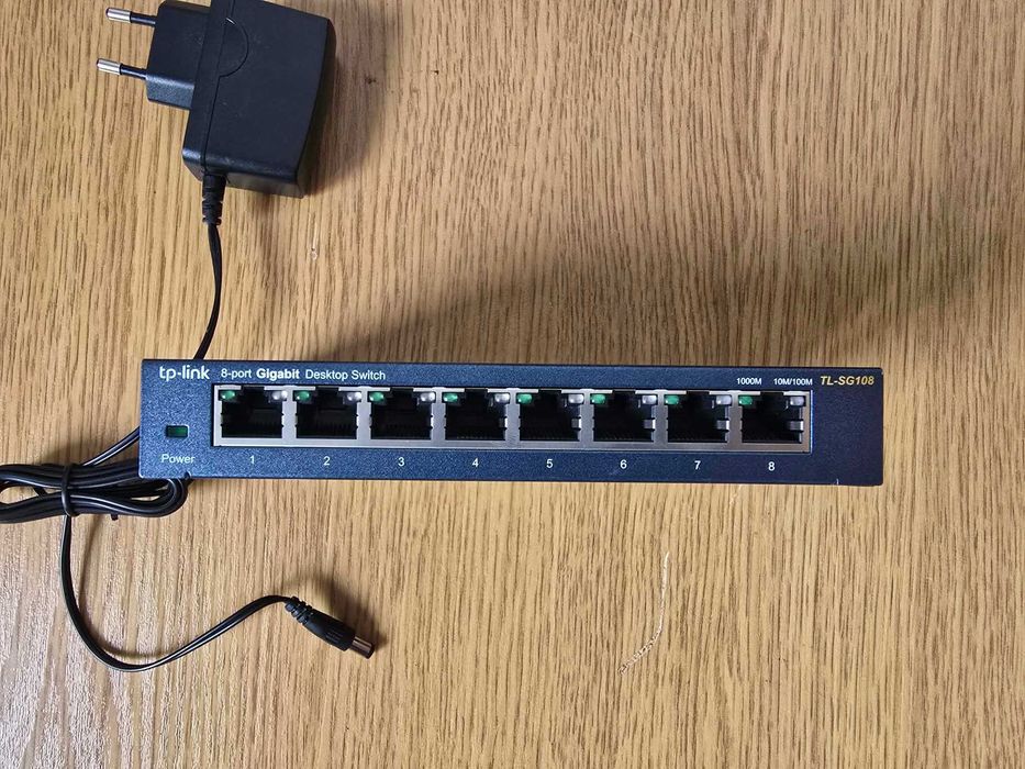 Switch TP-LINK TL-SG108E Gigabit Ethernet, 8 portów