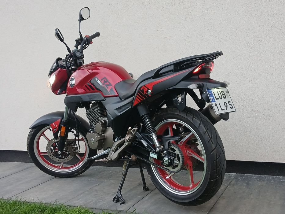Junak RZ 125 + kufer. Jak Nowy 700km przebiegu.