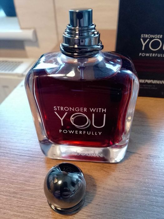 Armani stronger with you powerfully 100 ml.