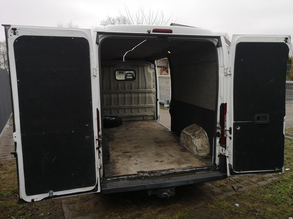 Peugeot boxer nie ducato jumper blaszak biały