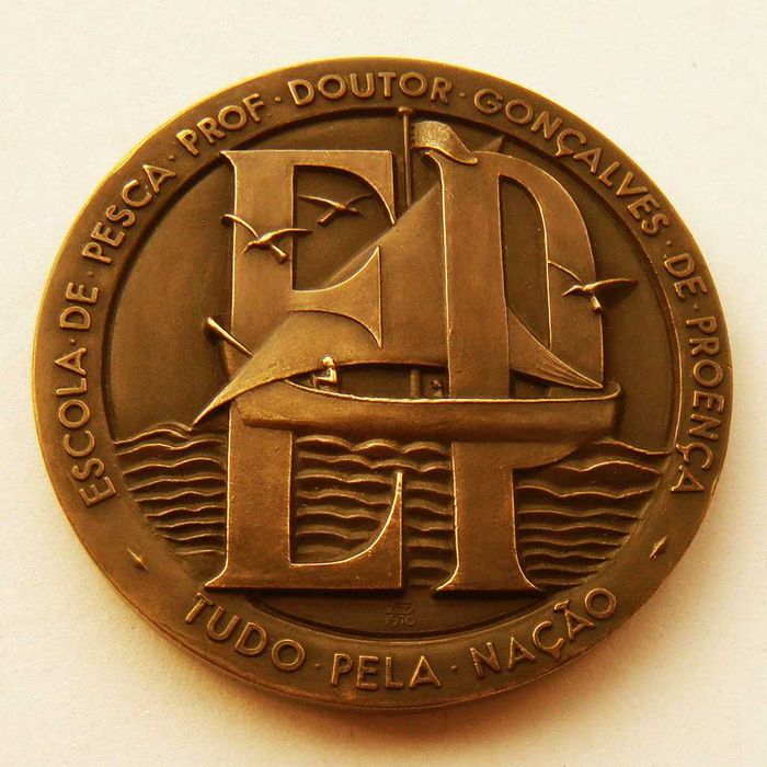 Medalha Bronze Escola de Pesca