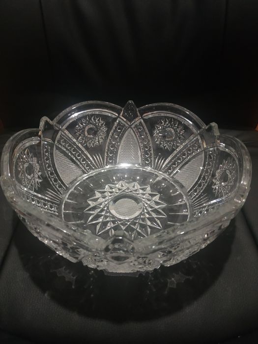 Хрустальная ваза, салатник, конфетница