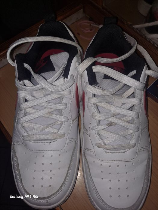 Buty NIKE biało-czerwone