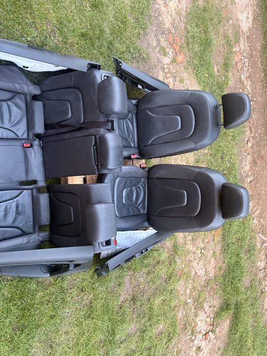 Fotele boczki audi a4 b8 grzane elektryka pamięć foteli