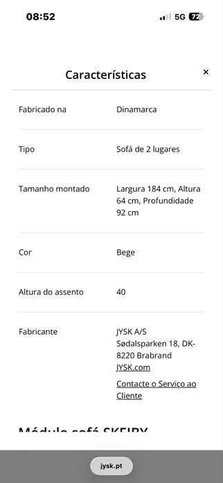 Sofá Modular JYSK