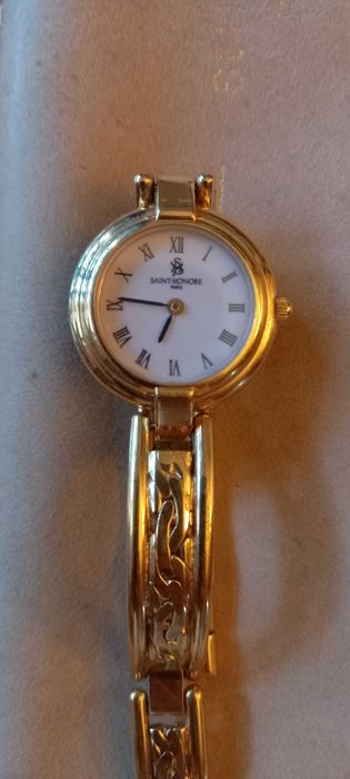 Relógio SAINT HONORE feminino, dourado - Super elegante