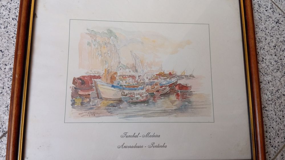 Quadro Funchal-Madeira 31cmx37 cm