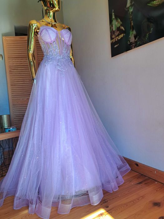 Suknia wieczorowa na studniówkę Paradise R38. Polski producent!