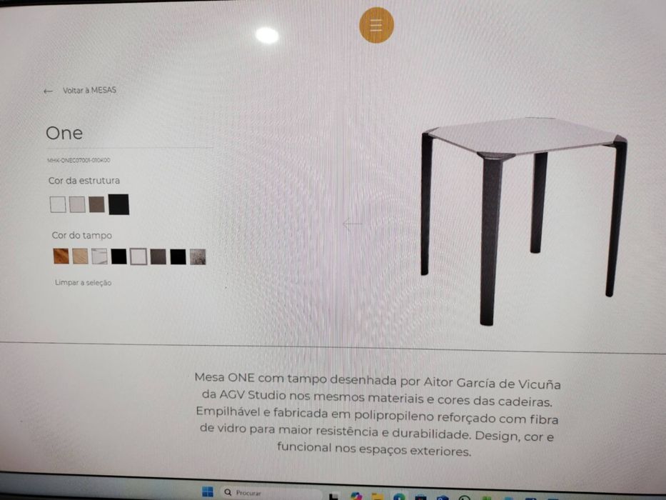 Esplanada com muito pouco uso