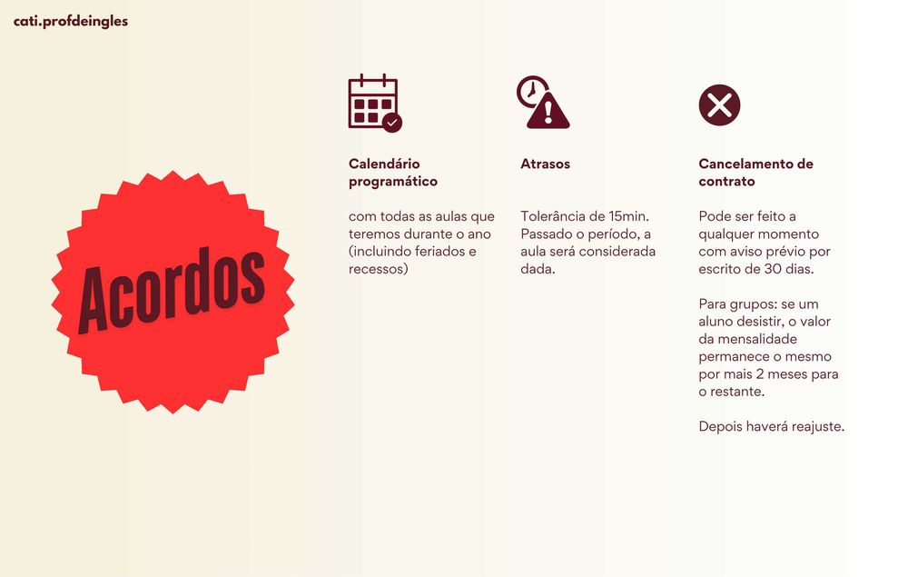 Aulas de inglês  - Online