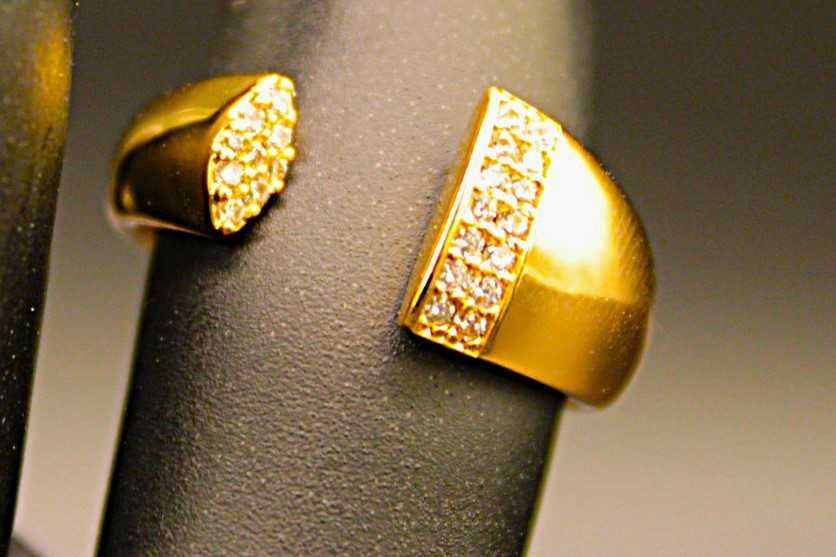 Pierścionek otwarty-ZŁOTY