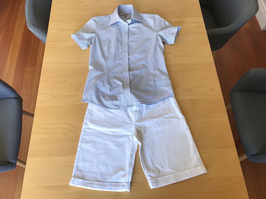 Conjunto camisa Sacoor + calções Cortefiel