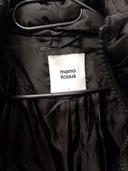 Kurtka ciążowa ocieplana ,S, Mama Licious, czarna, stan bardzo dobry