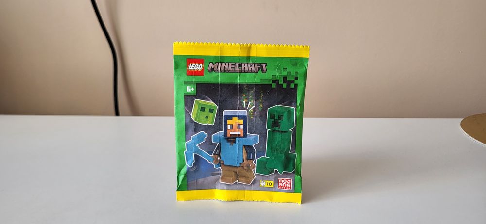 Lego Minecraft 662508 Miller w zbroi i Creeper saszetka klocki
