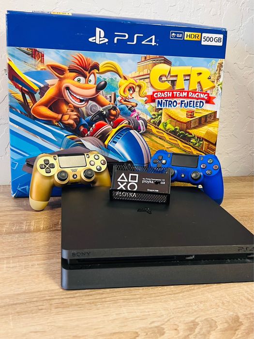 Магазин! Sony PlayStation4Slim+ 120ігор на акаунті!