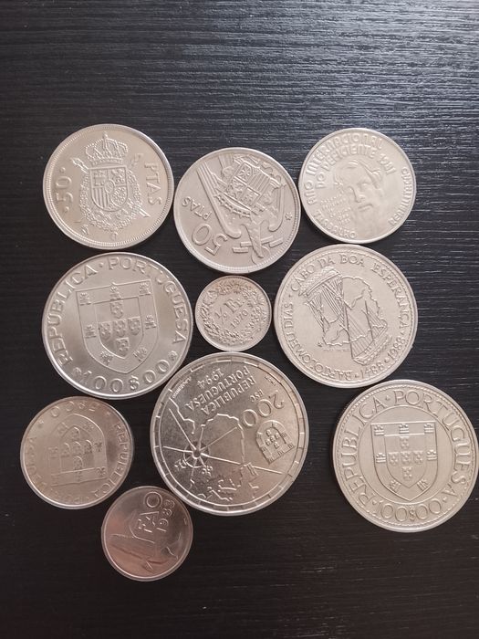 Conjunto de moedas para colecionadores