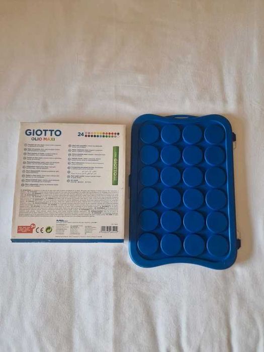 Kit Pintura Giotto (Aguarelas Novas + 24 Pastéis de Óleo Maxi)