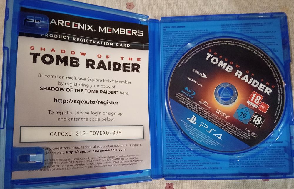Jogo PS4 Shadows of the Tombo Raider