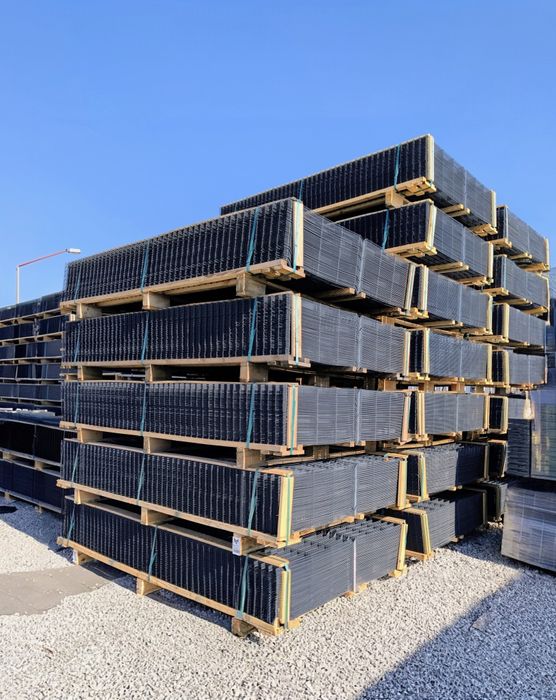 Panele ogrodzeniowe Zn+RAL Ø4,0mm, H-1230mm