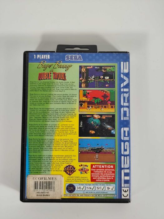 Bugs Bunny In Double Trouble - Sega Mega Drive