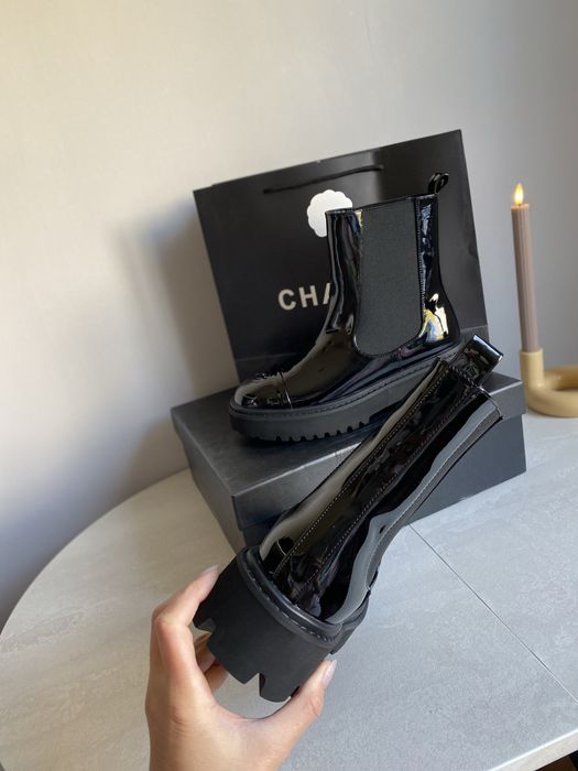 Черевики чоботи кеди ботинки шанель chanel