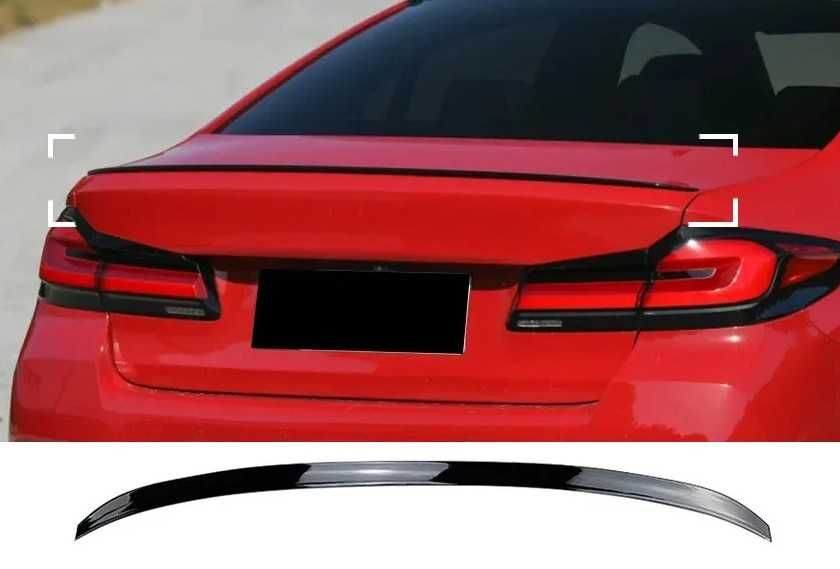 Spoiler aileron lip mala M Style preto brilhante vários modelos BMW