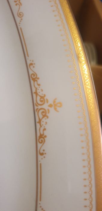 Zestaw obiadowy porcelana dla 12 osób unikat Lub ZAMIANA