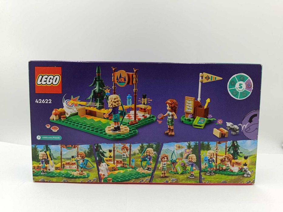 Klocki LEGO FRIENDS Strzelnica na letnim obozie ŁUCZNICZYM 42622