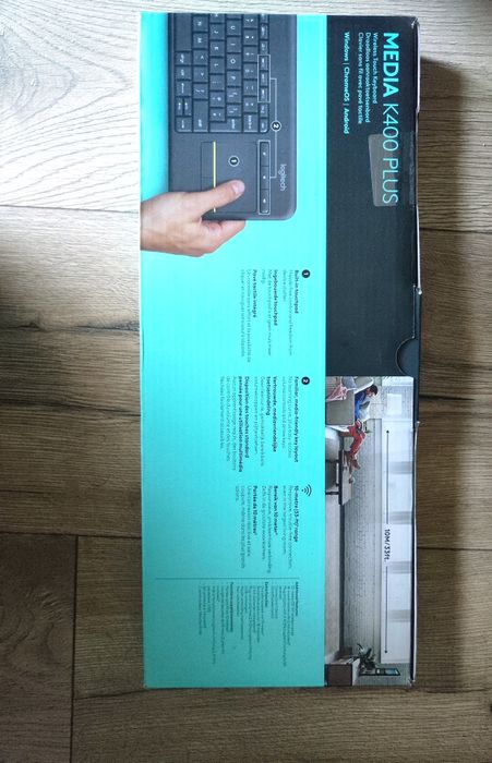 Nowa klawiatura bezprzewodowa do tv  Logitech k400 plus