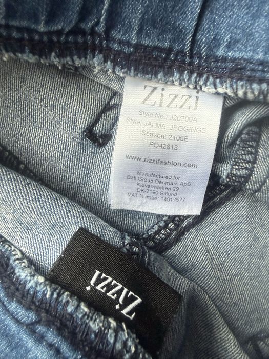 ZIZZY piękne damskie spodnie jeansy pas na gumkę rozmiar-2XL