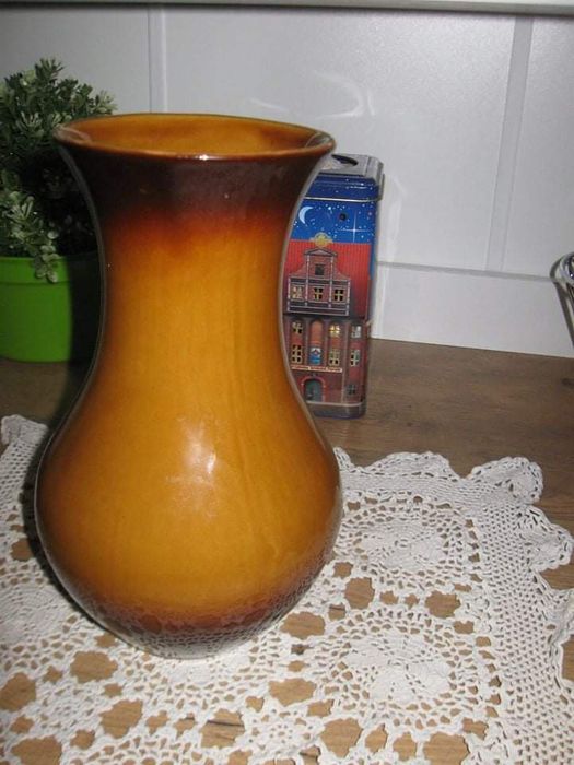 Wazon Wazony szkło szklane  prl vintage
