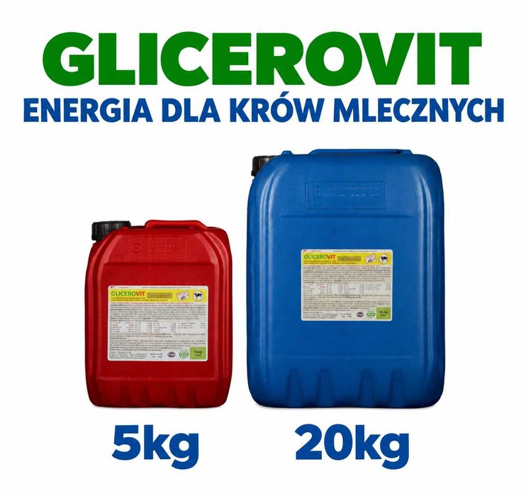GLICEROVIT – mieszanka energetyczna dla krów mlecznych | gliceryna, witaminy, wsparcie przy ketozie