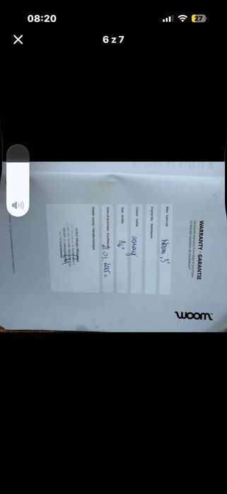 Rower Woom 3 - jak nowy