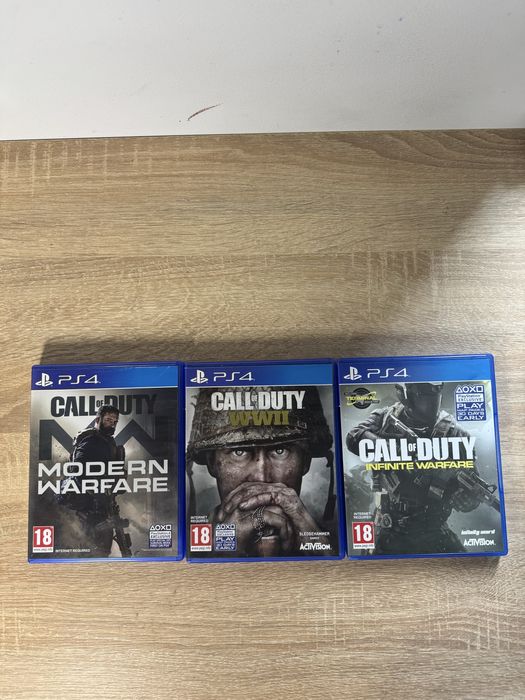Комплект дисків call of duty ps4