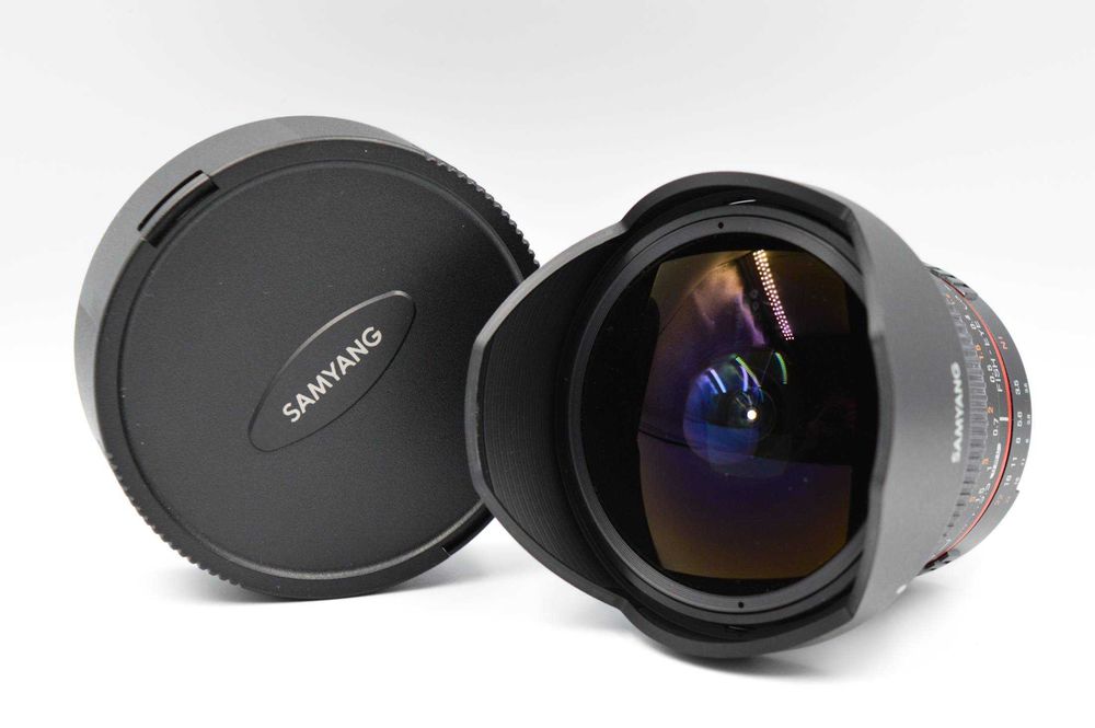 Obiektyw Samyang 8mm f/3.5 UMC CS II do Nikona – stan idealny