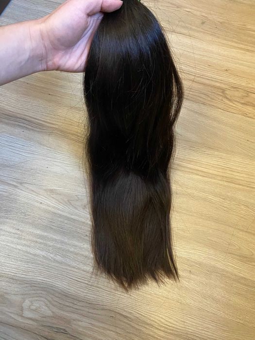 Włosy naturalne polskie dziewicze kitka 56cm