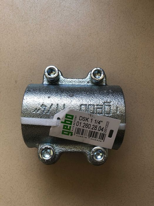 Obejma opaska naprawcza GEBO DSK 1 1/4 do rur