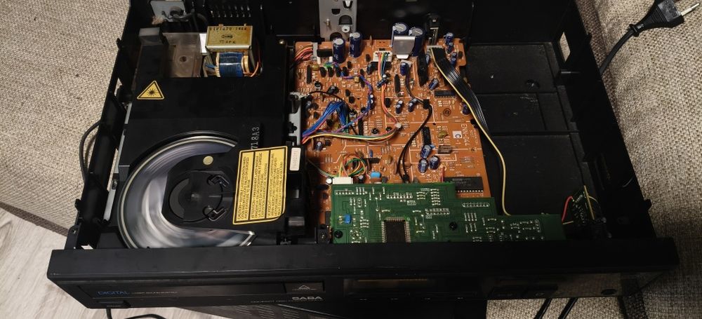 SABA CDP 11 compact disc player z wada