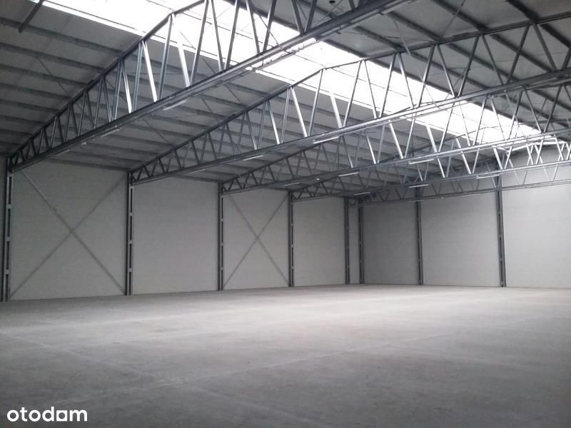 Nowa hala 500 m2 w Chwaszczynie