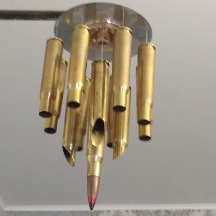 Музыка ветра из гильз 12,7 Українські пісні - эксклюзив ручная работа