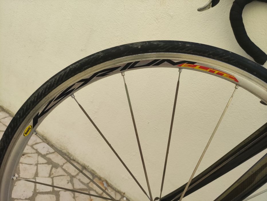 Bicicleta bmc escoras e forqueta carbono