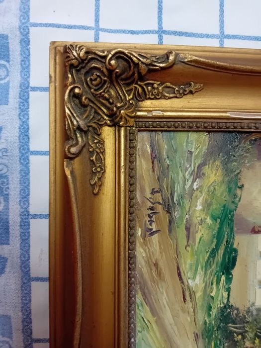 Quadro j sobral  - pintura óleo