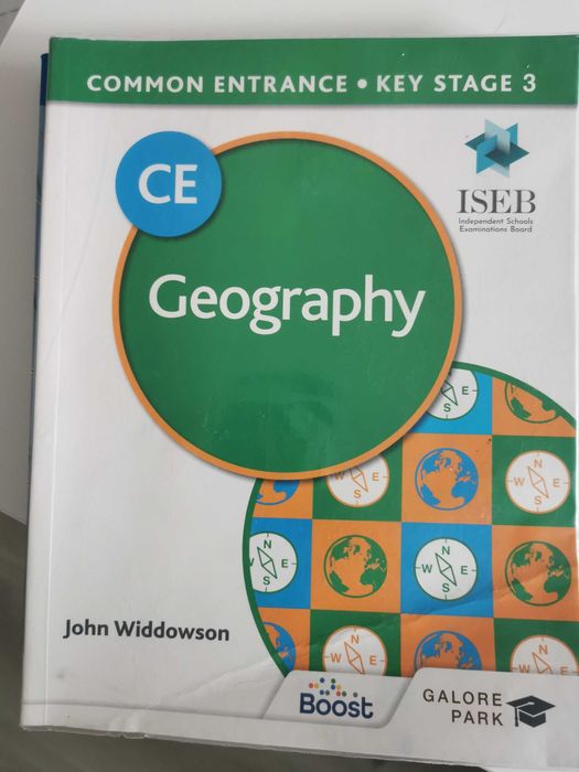 Livros Cambridge Maths, Geography, Business Studies (como novos)