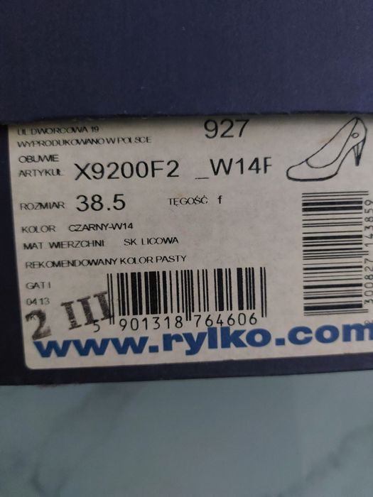 Buty szpilki Ryłko