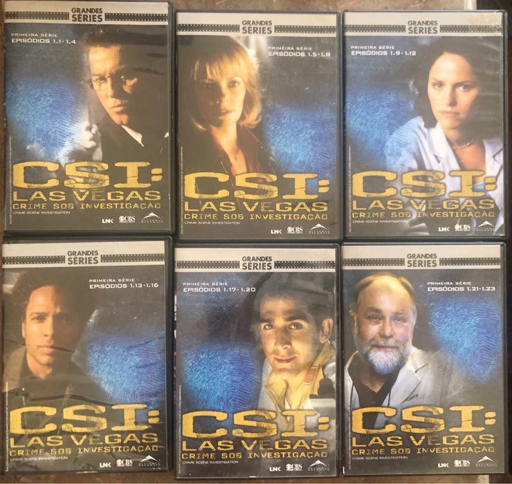 DVD's  CSI : Las Vegas 1ª Série