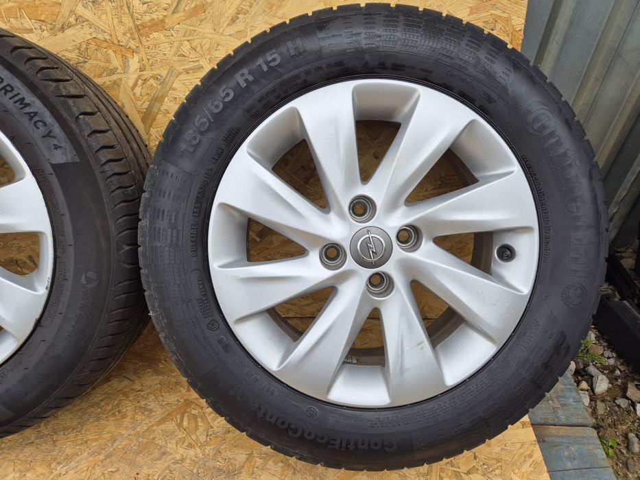 Koła alufelgi z oponami 15" Opel Corsa E Adam