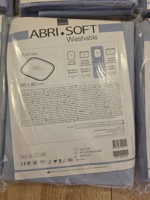 Podkłady medyczne wielokrotnego użytku