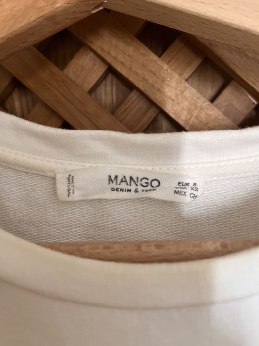 Vestido branco Mango