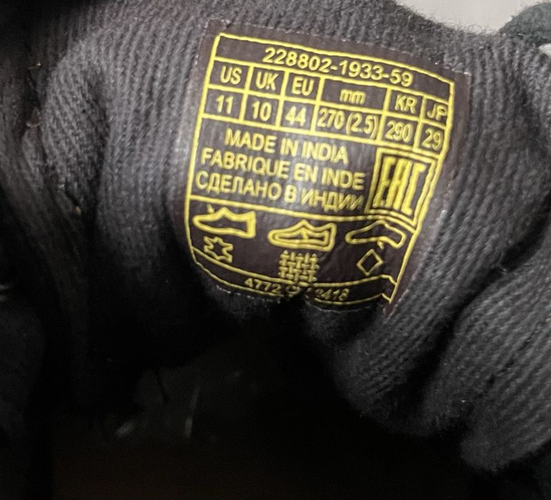 Ботинки мужские кожаные Levi’s 44 размер